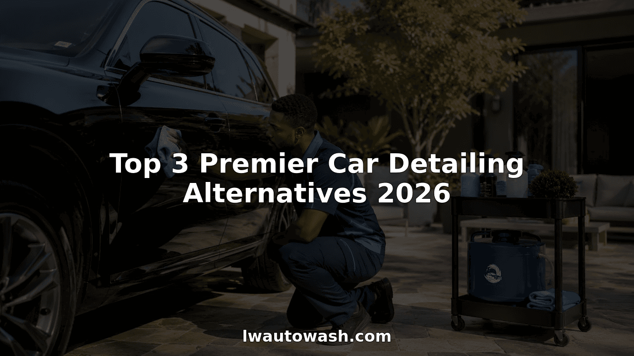 Top 3 Premier Car Detailing Alternatives 2026