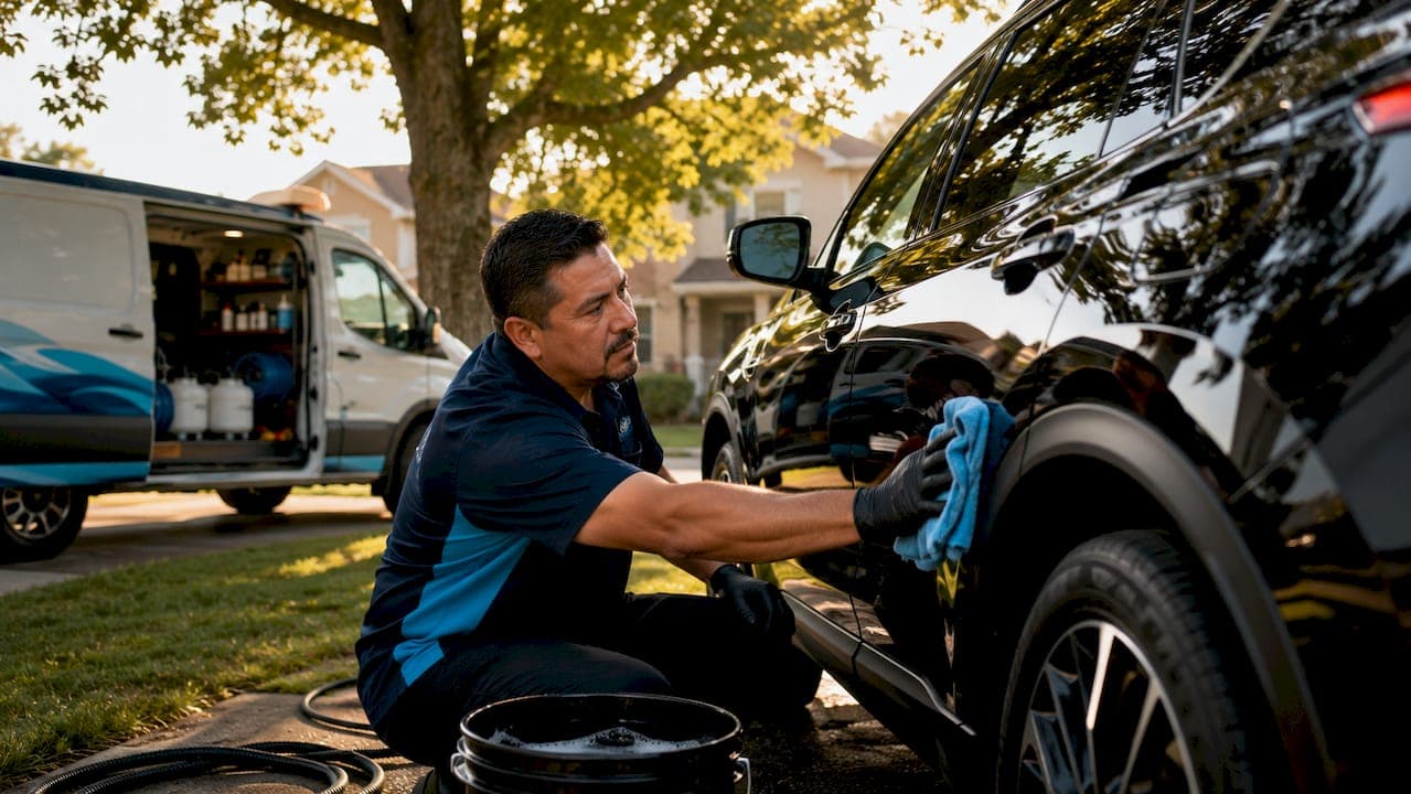 Mobile Auto Detailing Explained for Busy Car Owners