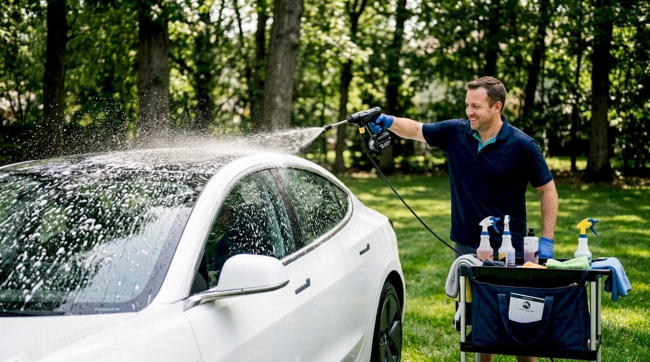 What Is Doorstep Car Detailing? A Car Owner's Guide