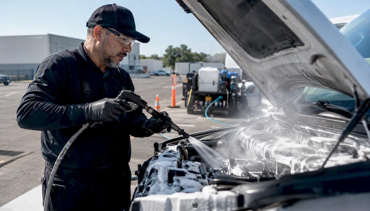 Engine Cleaning's Role in Fleet Care and Performance