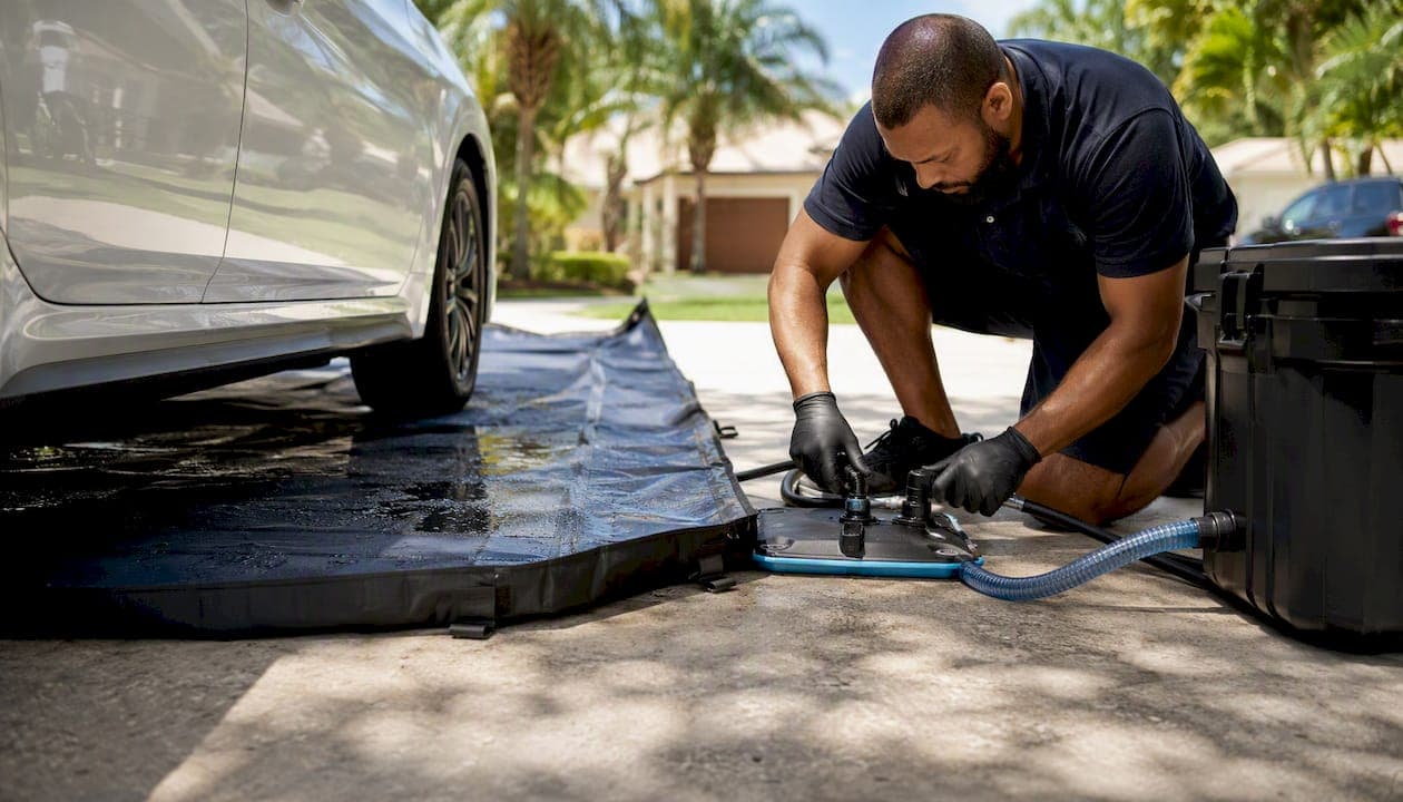 How Mobile Detailers Manage Wash Water Waste