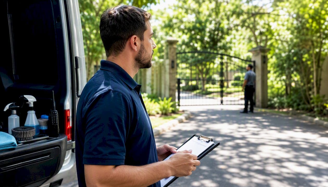 How Detailers Navigate Gated Communities Without Delays